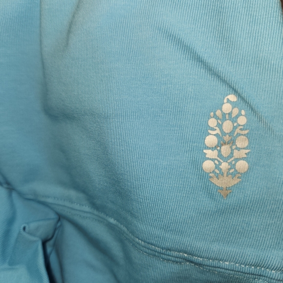 OFFERS New Free People FP Movement Hot Shot Onesie Blue Sage M Pool Sky Jumpsuit - Picture 15 of 16